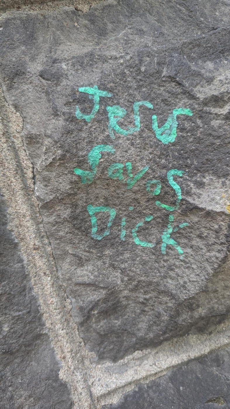 A prayer found on the stones